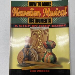 How to Make Hawaiian Musical Instruments Book by Jim Widess